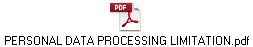PERSONAL DATA PROCESSING LIMITATION.pdf